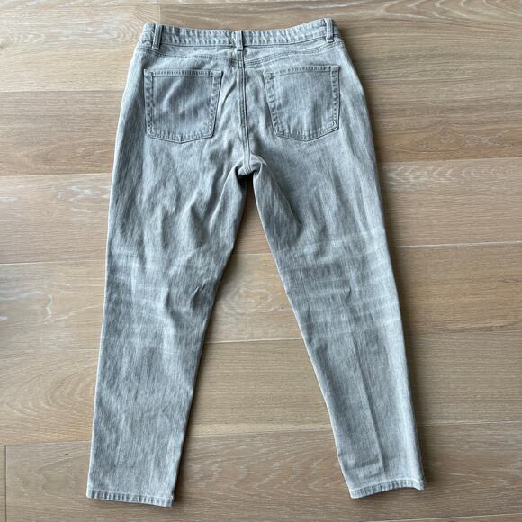Eileen Fisher Gray Jeans - Picture 2 of 4